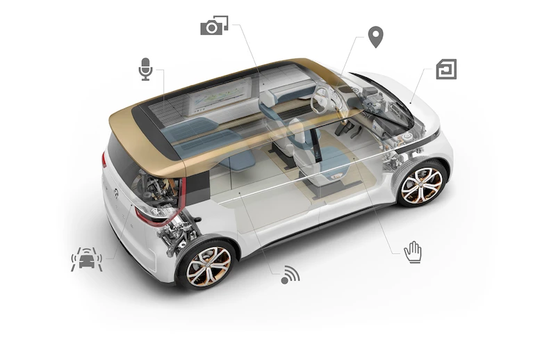 Volkswagen na targach elektroniki CES 2016 - 37.