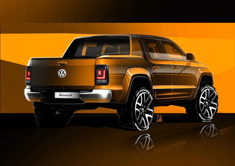 Nowy Volkswagen Amarok - teaser - 2.