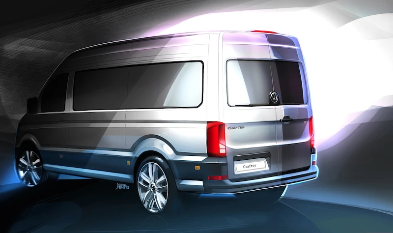 Nowy Volkswagen Crafter - zapowiedź - 6.