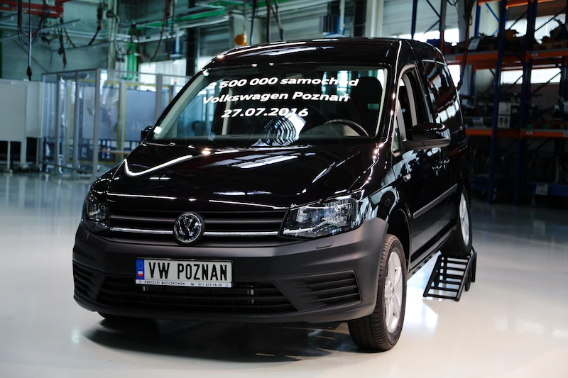 2500000 samochodów z fabryki Volkswagen Poznań - 1.