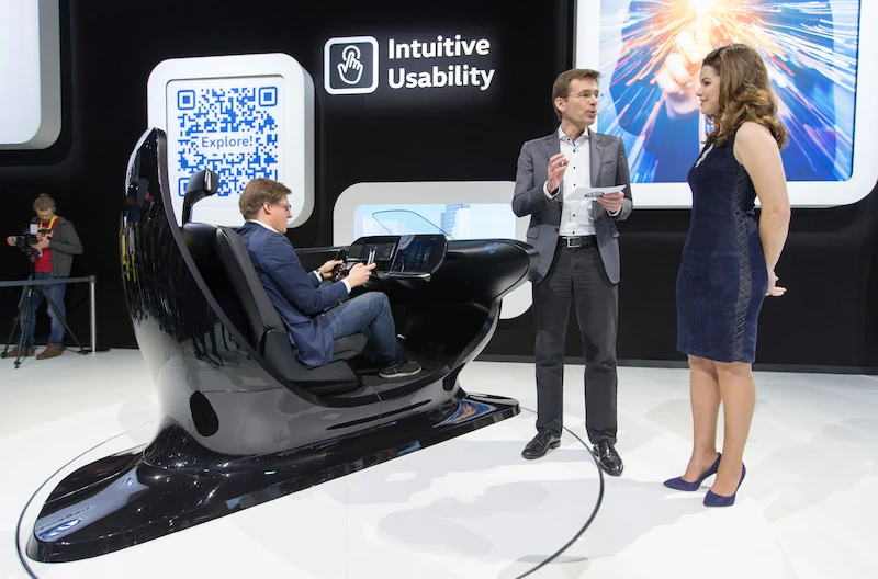 Volkswagen podczas CES 2017 - 20.