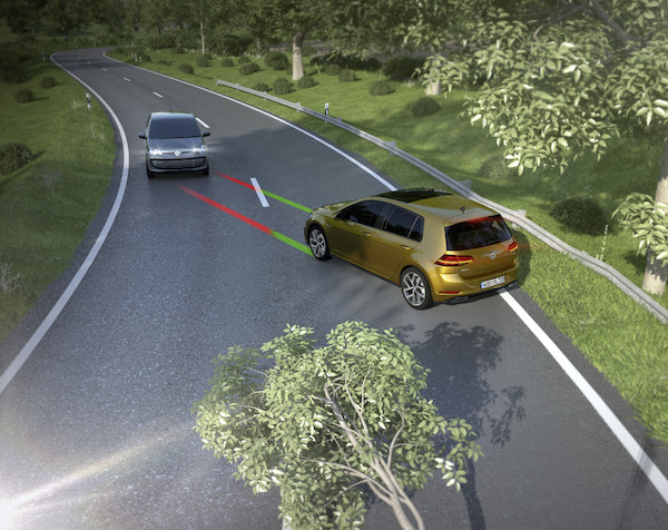 Nowy Volkswagen Golf - systemy asystujące