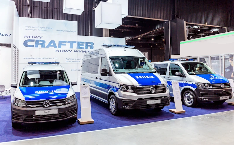 Volkswagen Samochody Użytkowe na targach EUROPOLTECH 2017 - 1.