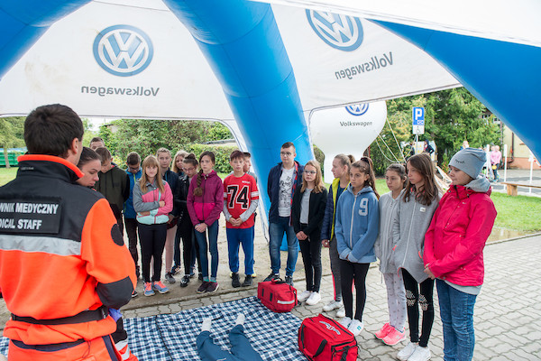 Mobilne Miasteczko Ruchu Drogowego Volkswagena