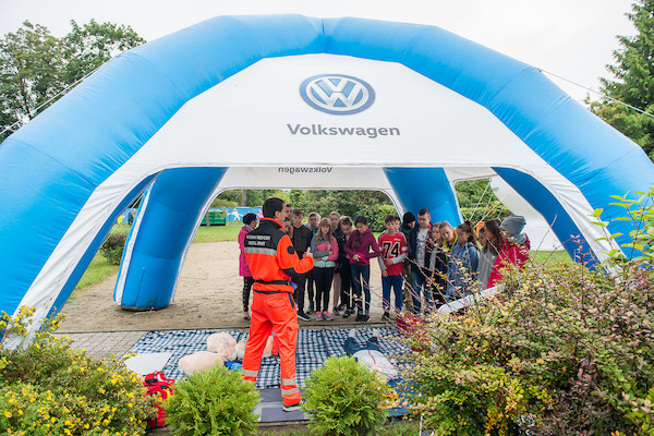 Mobilne Miasteczko Ruchu Drogowego Volkswagena