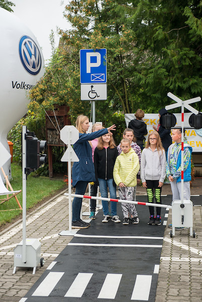 Mobilne Miasteczko Ruchu Drogowego Volkswagena