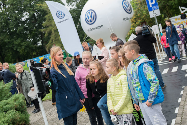 Mobilne Miasteczko Ruchu Drogowego Volkswagena