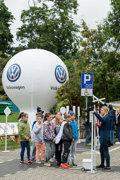 Mobilne Miasteczko Ruchu Drogowego Volkswagena