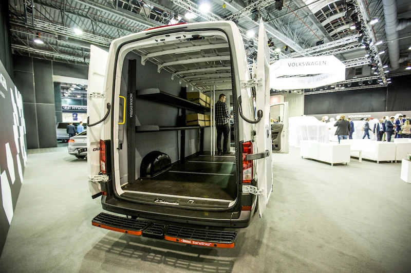 Ekspozycja marki Volkswagen Samocody Użytkowe na targach Fleet Market 2017 - 14.