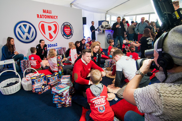 Mali Ratownicy podczas WOŚP 2018