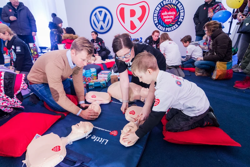 Mali Ratownicy podczas WOŚP 2018 - 10.