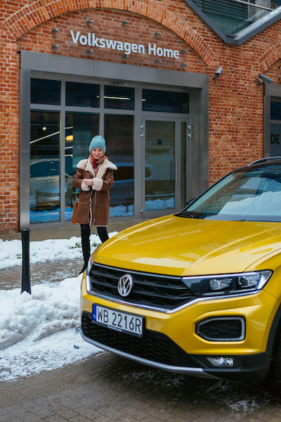 Pierwszy samochód odebrany z VW Home w Warszawie