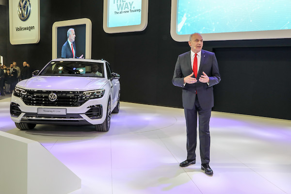 Konferencja prasowa Volkswagena podczas Poznań Motor Show 2018