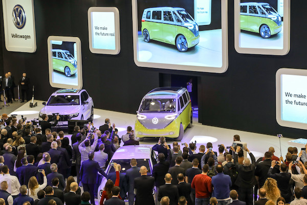 Konferencja prasowa Volkswagena podczas Poznań Motor Show 2018
