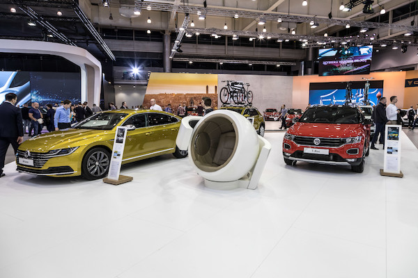 Stoisko marki Volkswagen na Poznań Motor Show 2018