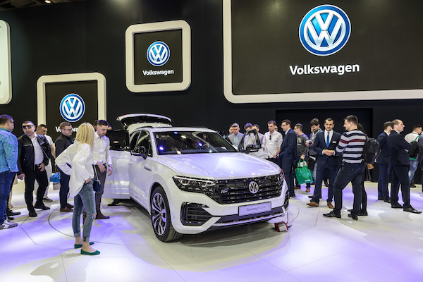 Stoisko marki Volkswagen na Poznań Motor Show 2018