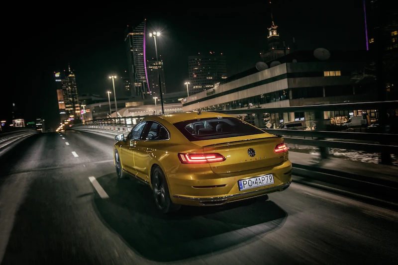 Nocne jazdy VW Home - 16.