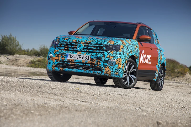Volkswagen T-Cross w kamuflażu - 11.