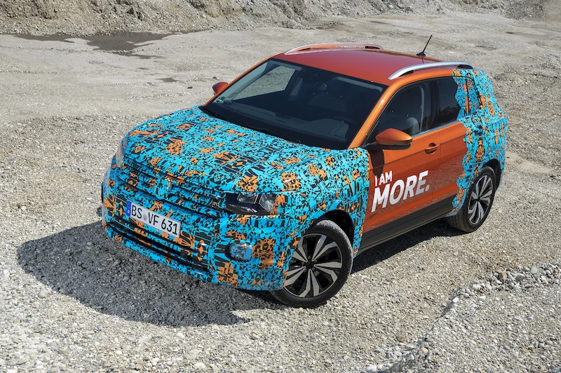 Volkswagen T-Cross w kamuflażu - 133.