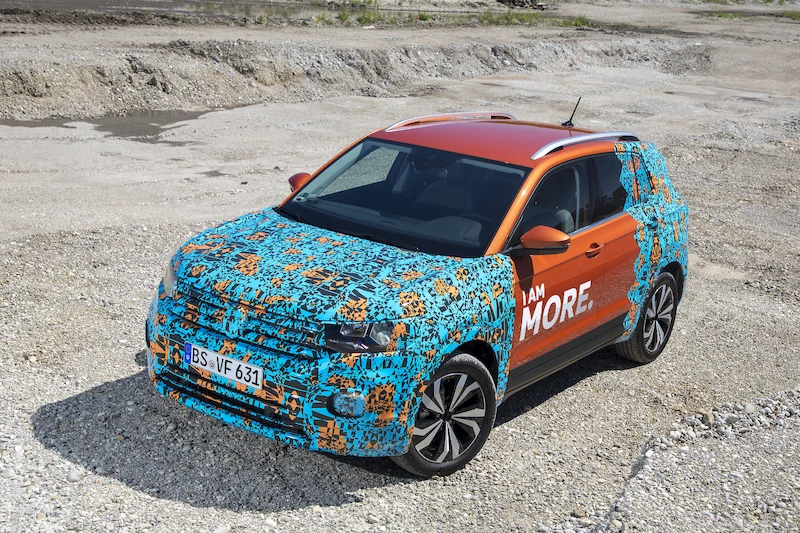 Volkswagen T-Cross w kamuflażu - 34.