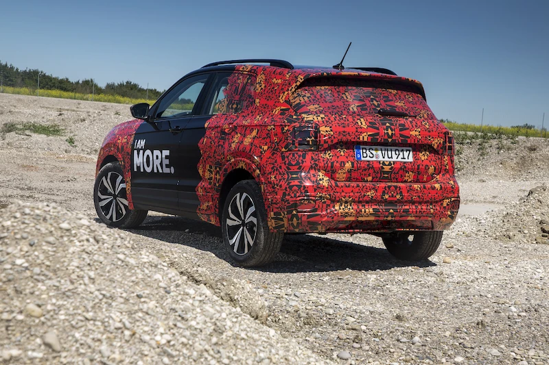 Volkswagen T-Cross w kamuflażu - 134.