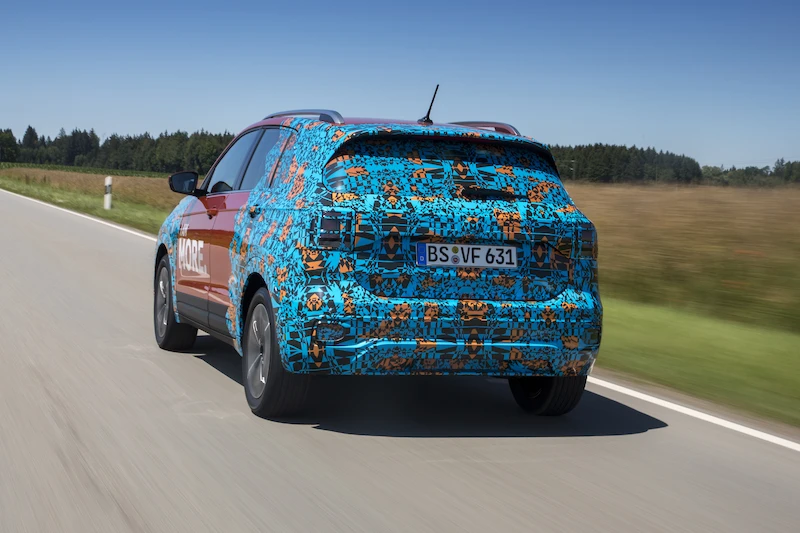 Volkswagen T-Cross w kamuflażu - 55.