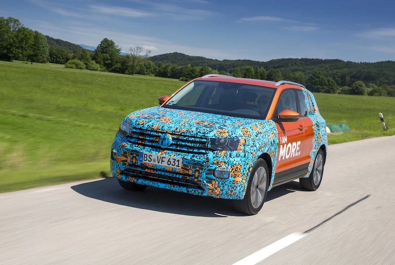 Volkswagen T-Cross w kamuflażu - 65.