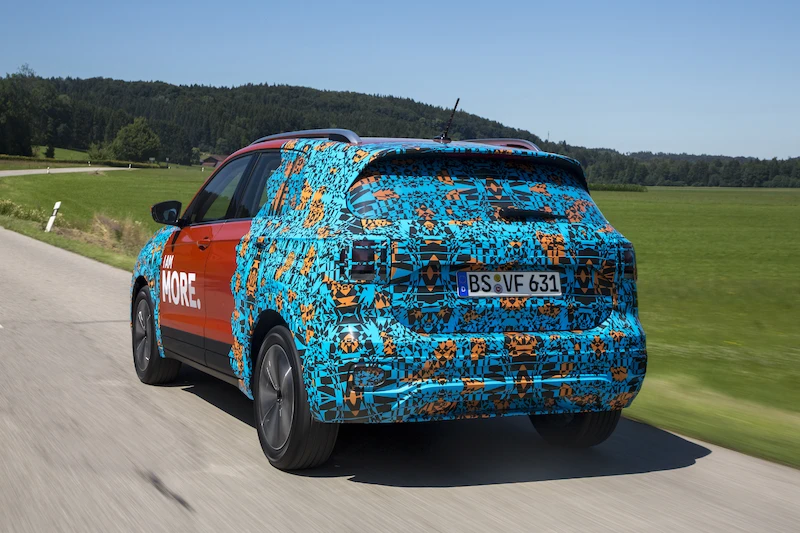 Volkswagen T-Cross w kamuflażu - 68.