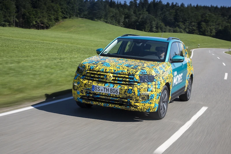 Volkswagen T-Cross w kamuflażu - 70.