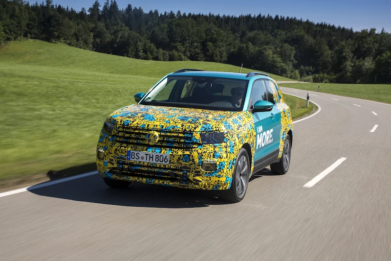 Volkswagen T-Cross w kamuflażu - 71.