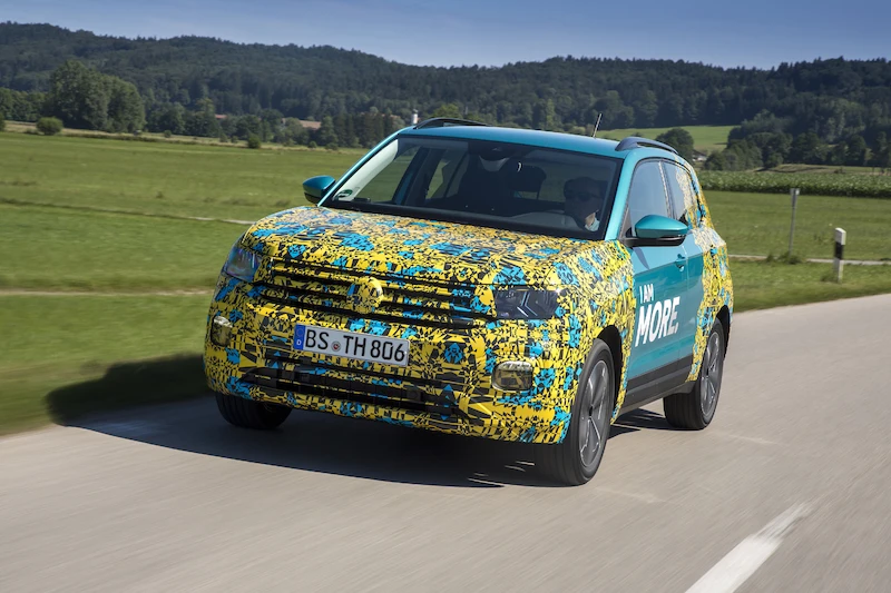 Volkswagen T-Cross w kamuflażu - 140.