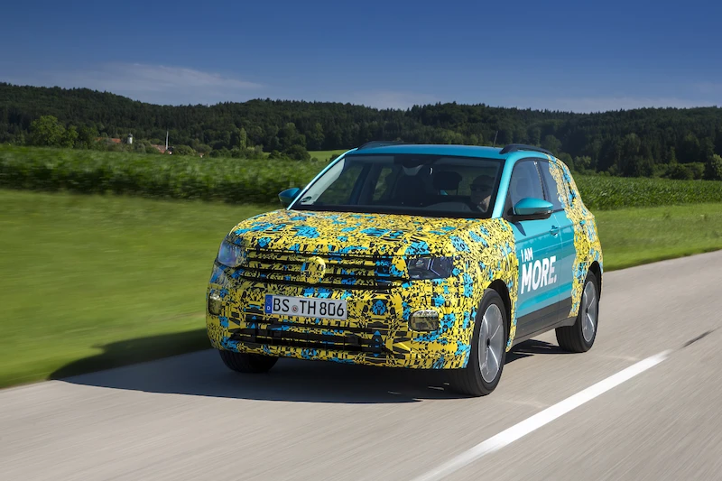 Volkswagen T-Cross w kamuflażu - 74.