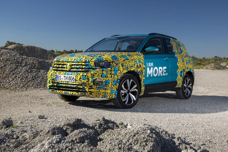 Volkswagen T-Cross w kamuflażu - 82.