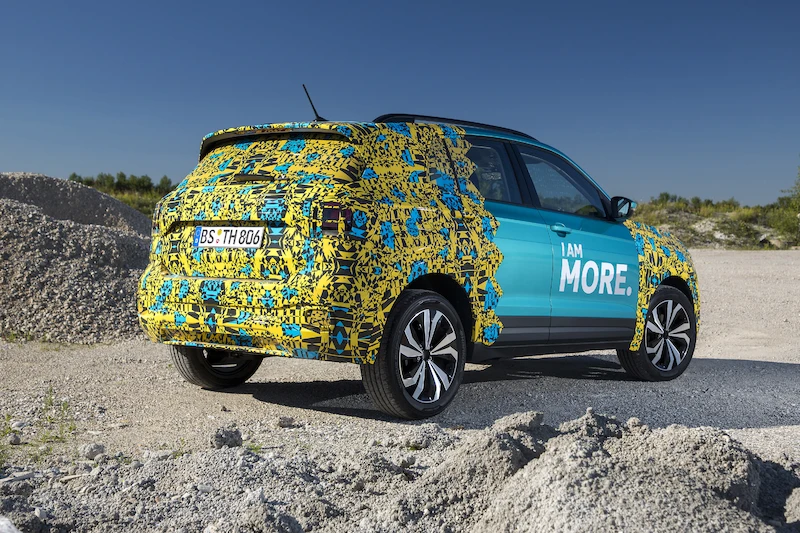 Volkswagen T-Cross w kamuflażu - 85.