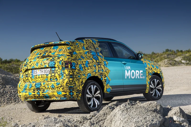 Volkswagen T-Cross w kamuflażu - 86.