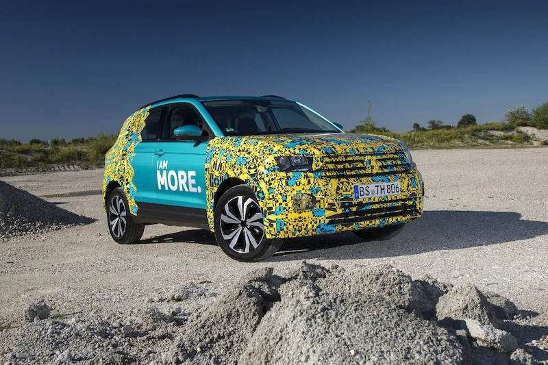 Volkswagen T-Cross w kamuflażu - 87.