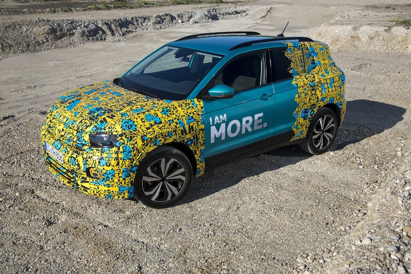 Volkswagen T-Cross w kamuflażu - 89.