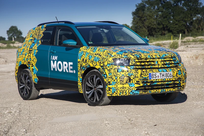 Volkswagen T-Cross w kamuflażu - 91.