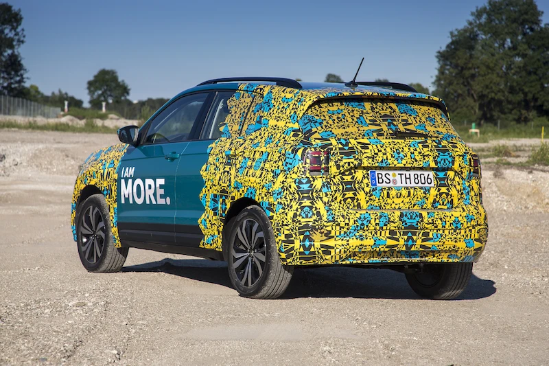 Volkswagen T-Cross w kamuflażu - 93.