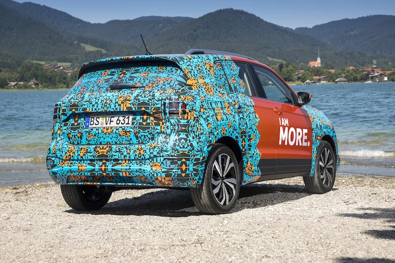 Volkswagen T-Cross w kamuflażu - 3.