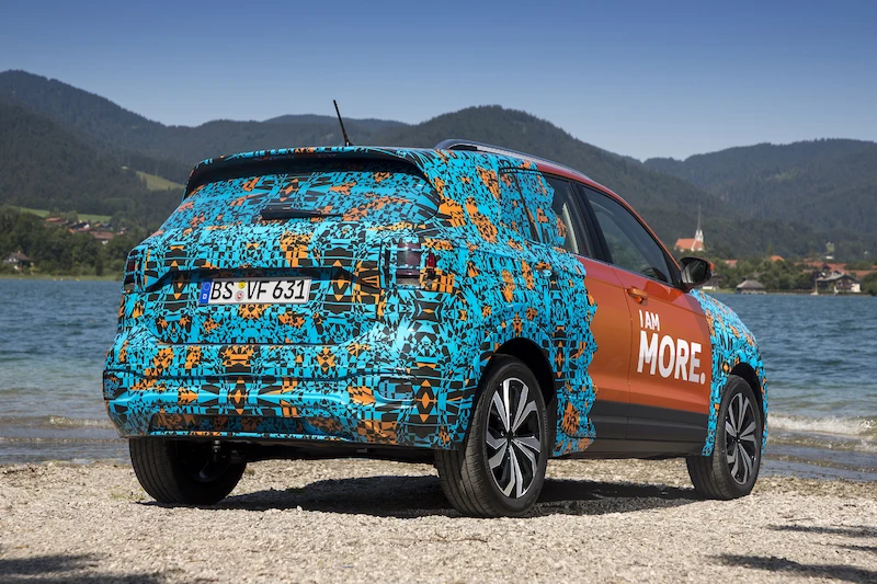 Volkswagen T-Cross w kamuflażu - 99.
