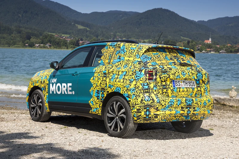 Volkswagen T-Cross w kamuflażu - 101.