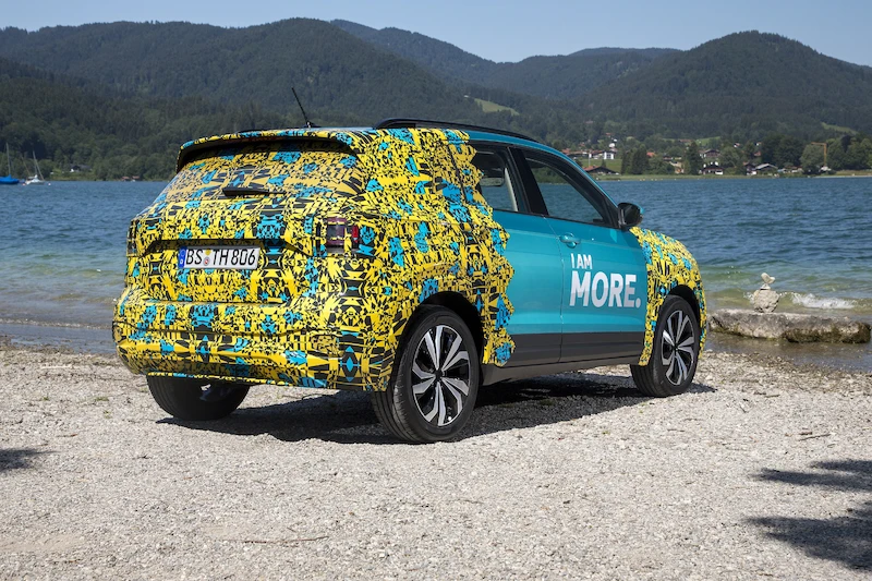 Volkswagen T-Cross w kamuflażu - 103.