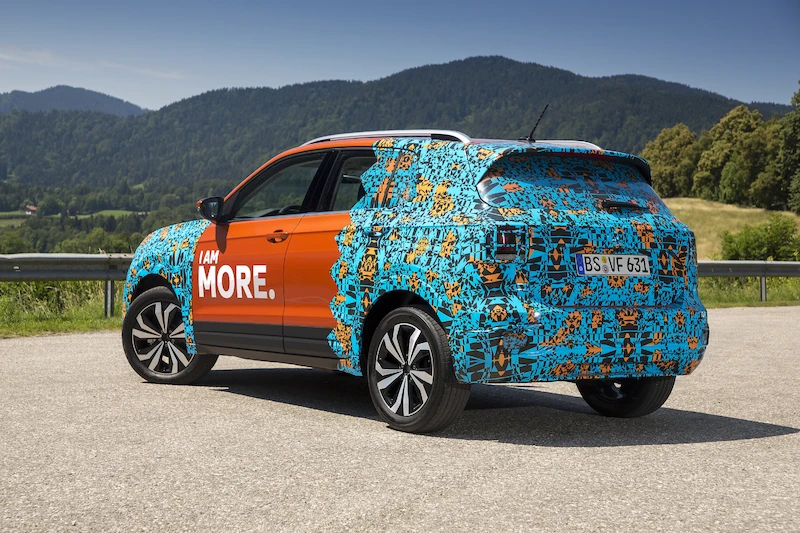 Volkswagen T-Cross w kamuflażu - 110.