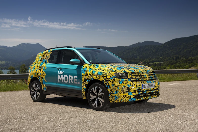 Volkswagen T-Cross w kamuflażu - 113.