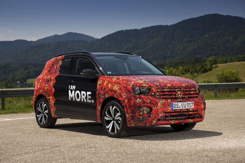 Volkswagen T-Cross w kamuflażu - 116.