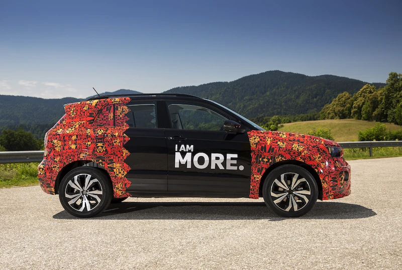 Volkswagen T-Cross w kamuflażu - 117.