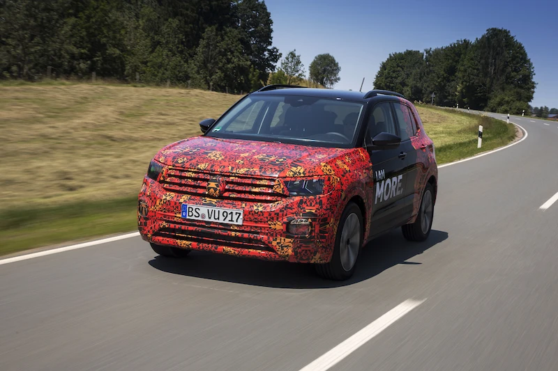 Volkswagen T-Cross w kamuflażu - 123.