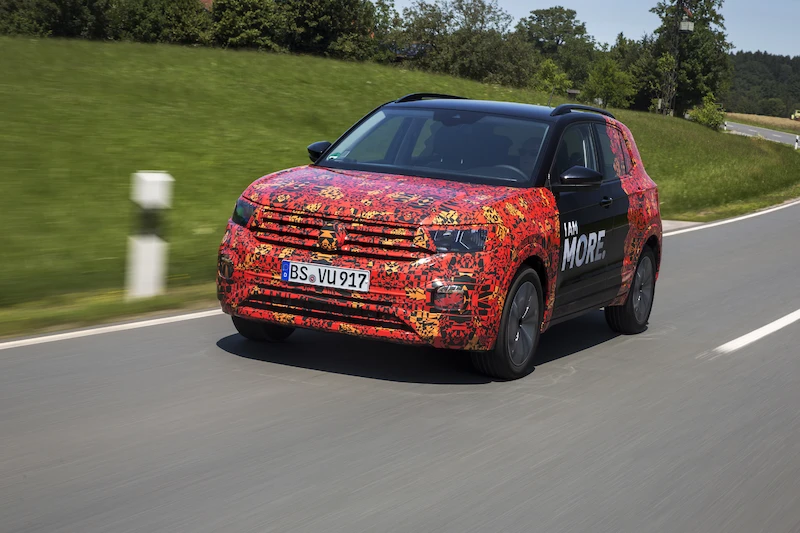 Volkswagen T-Cross w kamuflażu - 124.