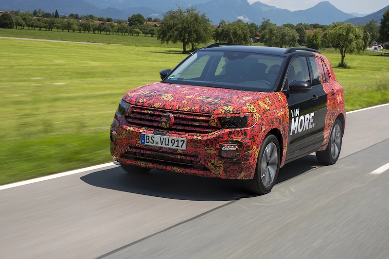 Volkswagen T-Cross w kamuflażu - 128.
